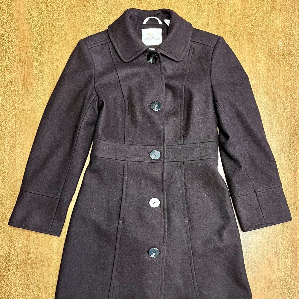 Bob Timberlake Long Wool Blend Jacket - Size XS